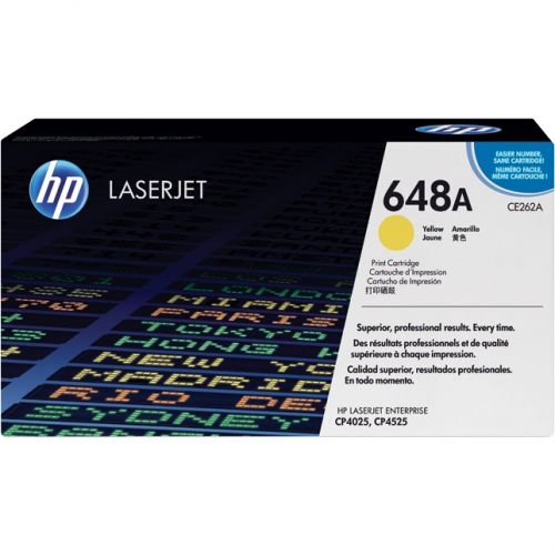 HP 648A Original Toner Cartridge-Yellow