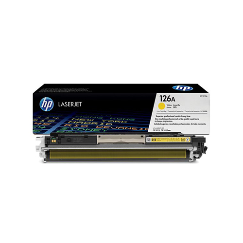 Hp 126A Original Toner Cartridge – Yellow - Image 2