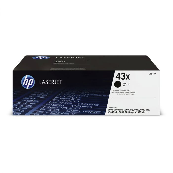HP 43X Original Toner Cartridge – Cyan – C8543A – HP LaserJet Toner