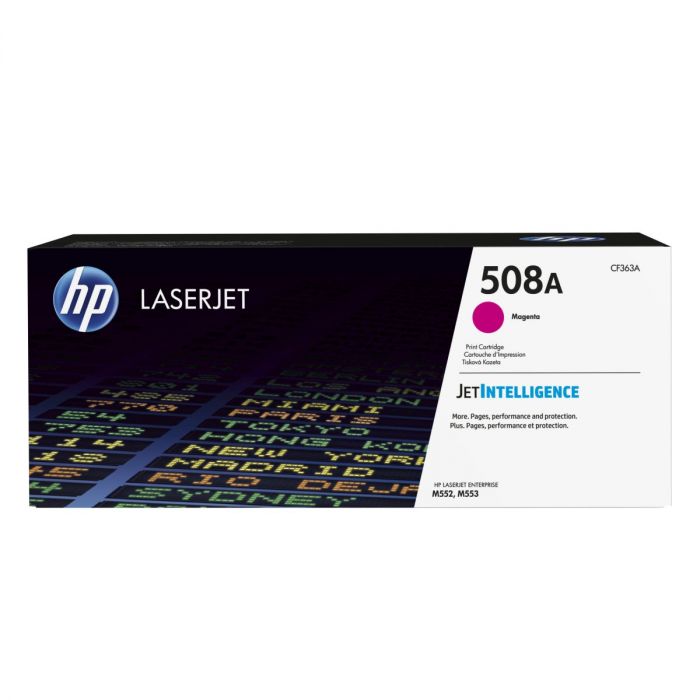 HP 508A Original Toner Cartridge-Magenta-CF363A-HP LaserJet Toner