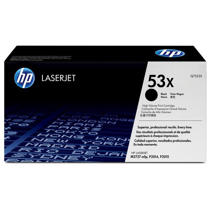 HP 53X Original Toner Cartridge – Black – Q7553X- HP LaserJet Toner