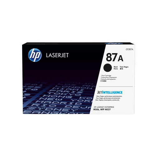 HP 87A Original Toner Cartridge – Black – CF287A – HP Laser Jet Toner